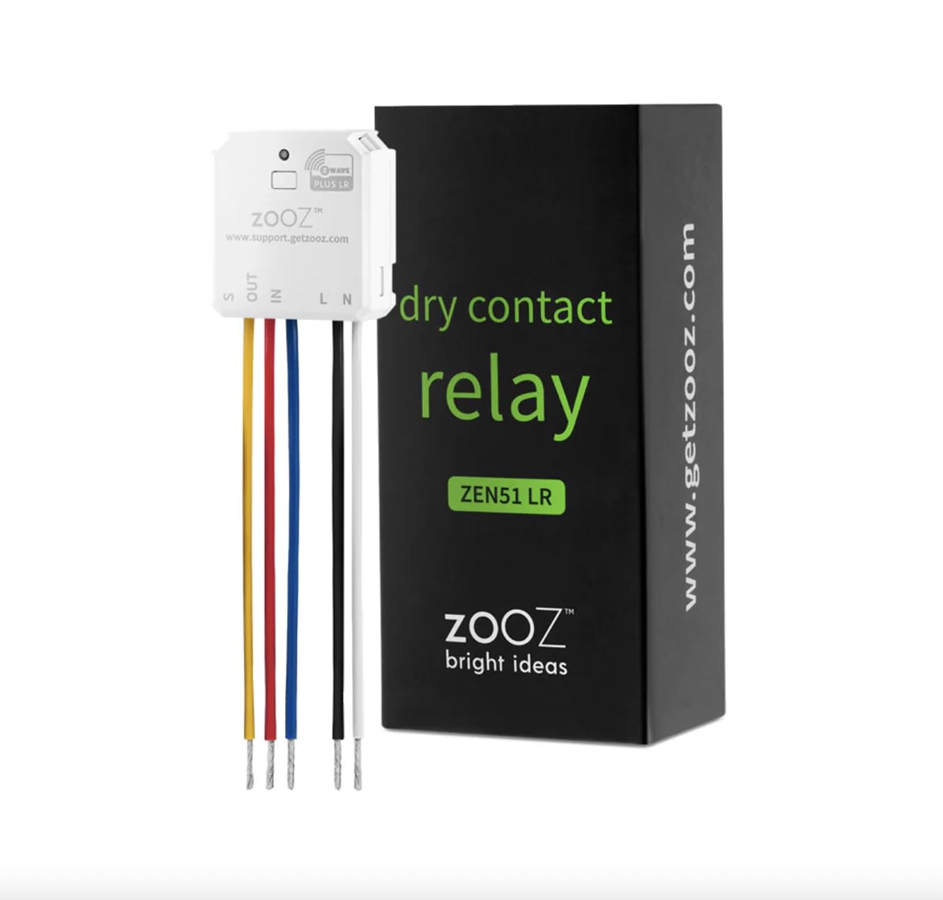 Zooz 700 Series Z-Wave Long Range Smart Relay for Home Automation