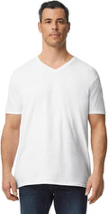 Gildan G64V00 Men's Softstyle V-Neck T-Shirt for Comfort
