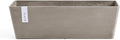Ecopots Bruges 21.5 in Rectangular Recycled Composite Planter