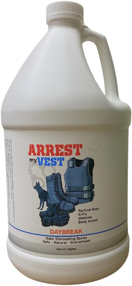 Arrest My Vest Odor Eliminating Spray for Tactical Gear and K9