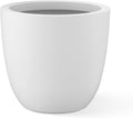 Kante 10 in Round Concrete Planter - Modern Indoor Outdoor Pot