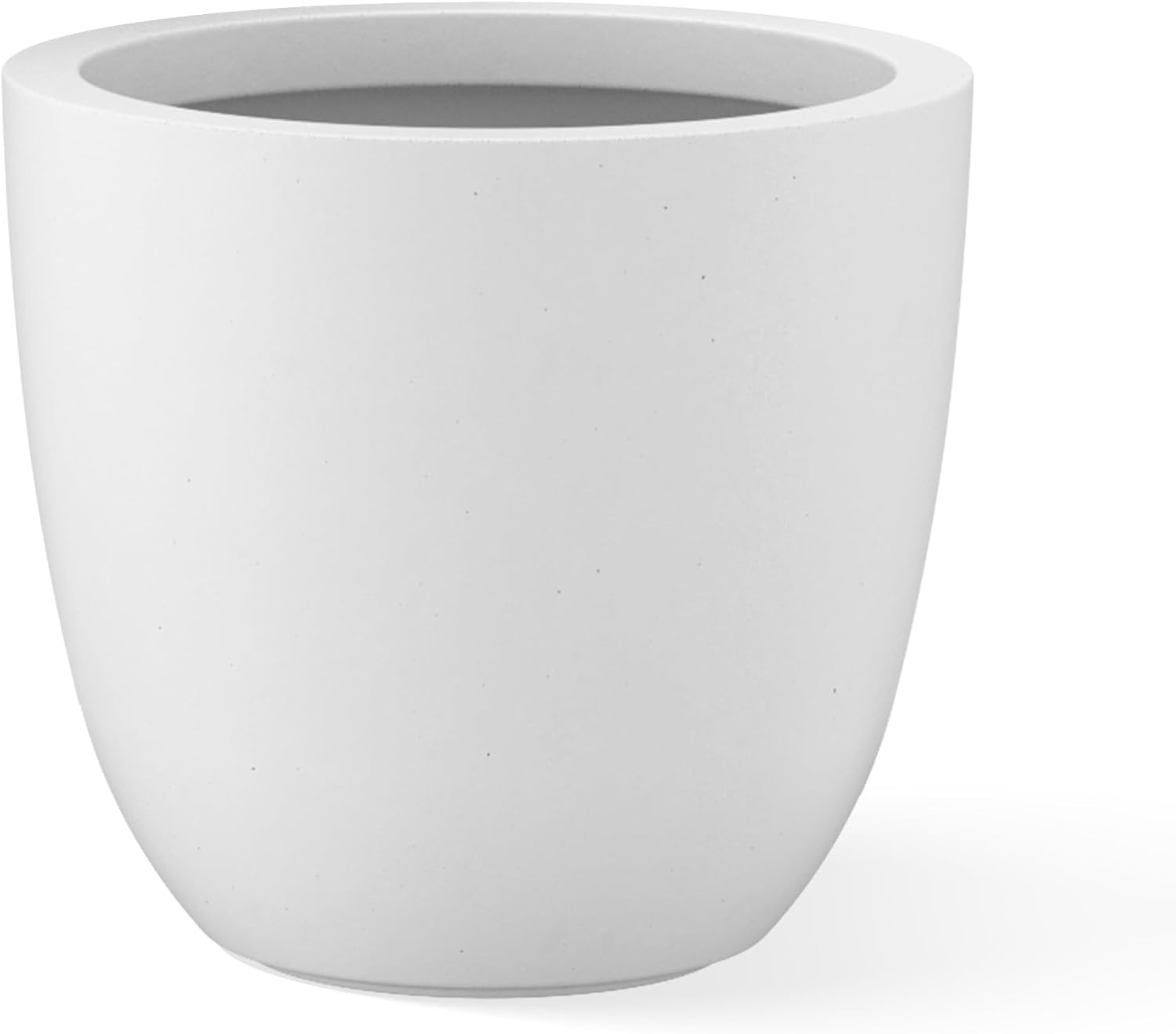 Kante 10 Inch Round Concrete Planter for Indoor Outdoor Use
