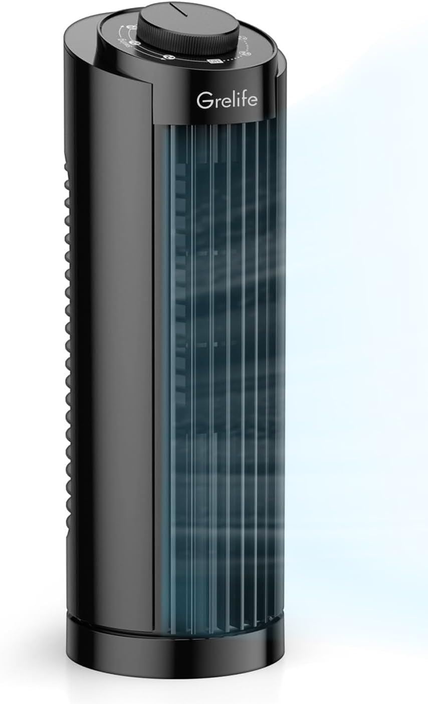 Grelife Tower Fan with Remote Control for Fast Cooling Needs