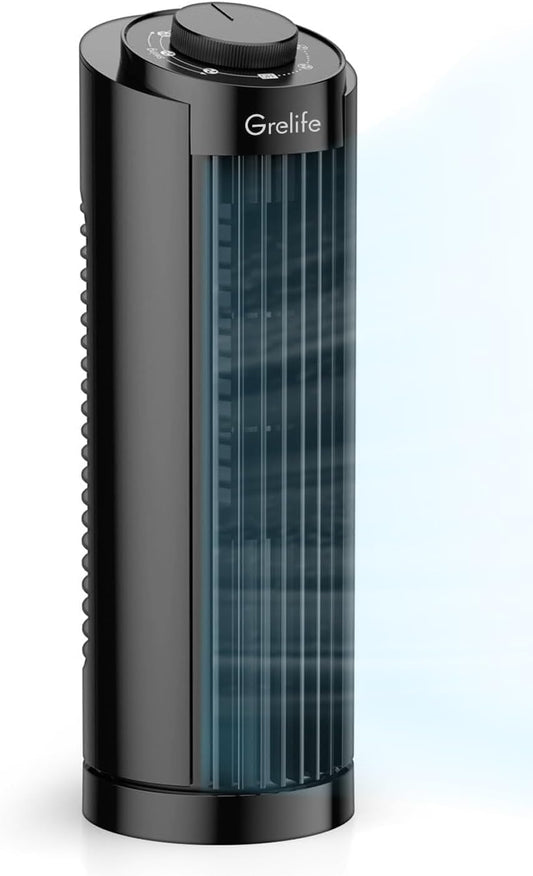 Grelife Tower Fan with Remote Control for Fast Cooling Needs