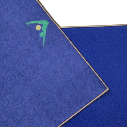 AURORAE Synergy Hot Yoga Mat: Non-Slip, Towel Integrated