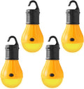 KINUR Amber Bug-Resistant Lanterns 4-Pack