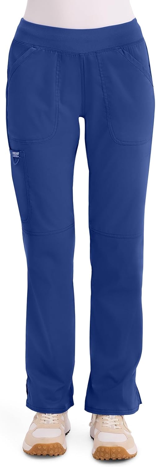 Cherokee Women Scrub Pant with 4 Pocket & 2-Way Stretch Fabric