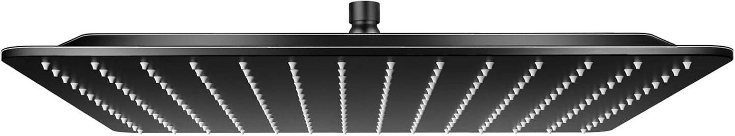 Square Rain Shower Head - Ultra-Thin 304 Stainless Steel Design