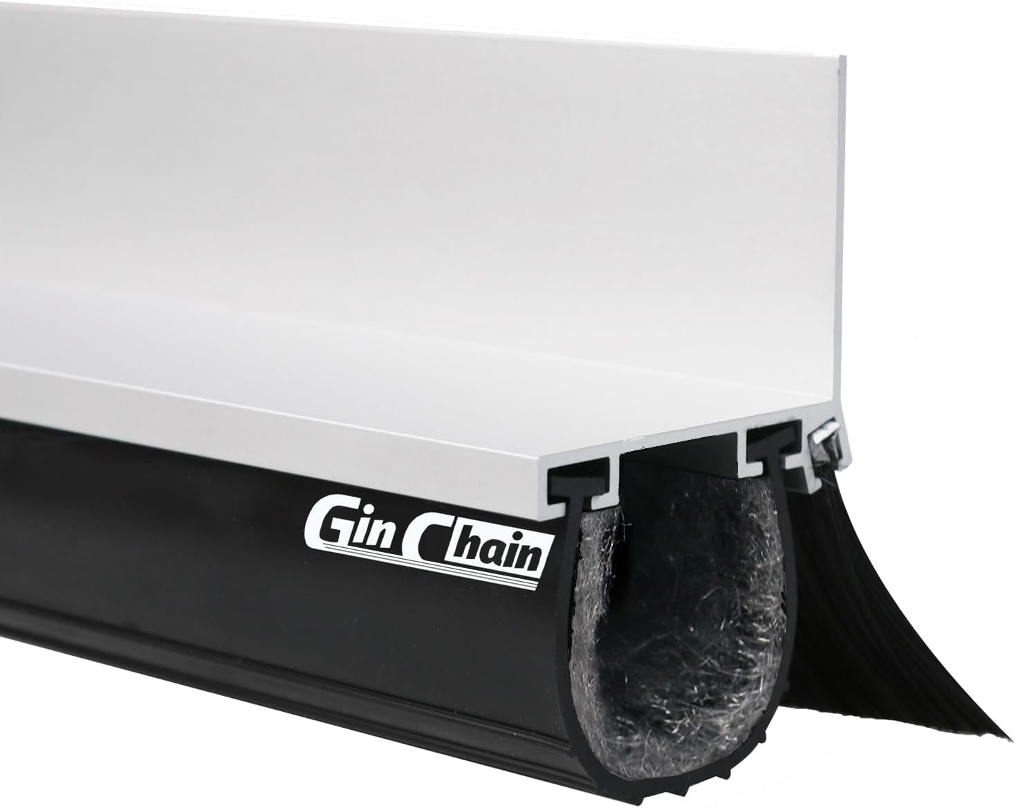 Heavy-Duty Garage Door Seals with Aluminum Track Retainer Kit