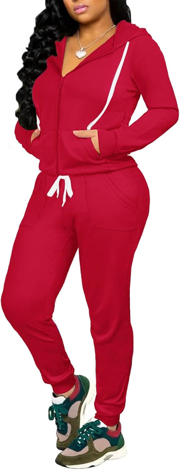 CLOCOR Track Suits for Women Set - Stylish Casual Outfit