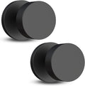 Mega Handles Buena Dummy Door Knob Matte Black - Reversible 2-Pack
