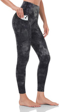 Workout Pro Yoga Leggings 7/8 with Side Pockets - High Waisted Comfort