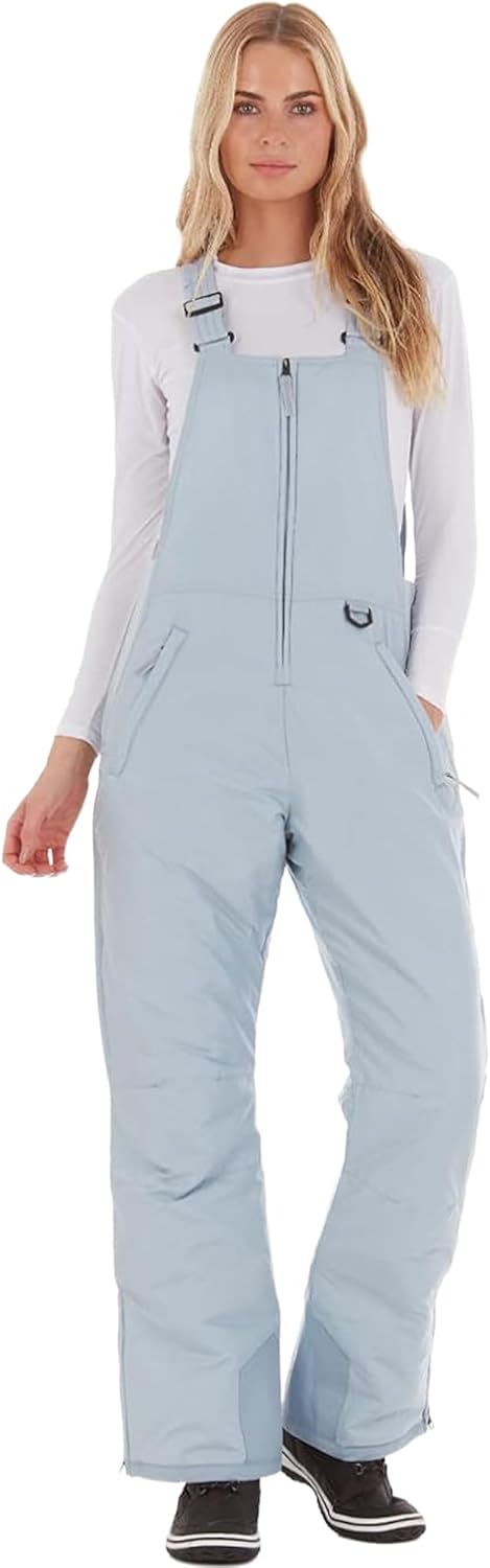 Arctic Quest Womens Ski Snow Bibs Pants for Winter Activities