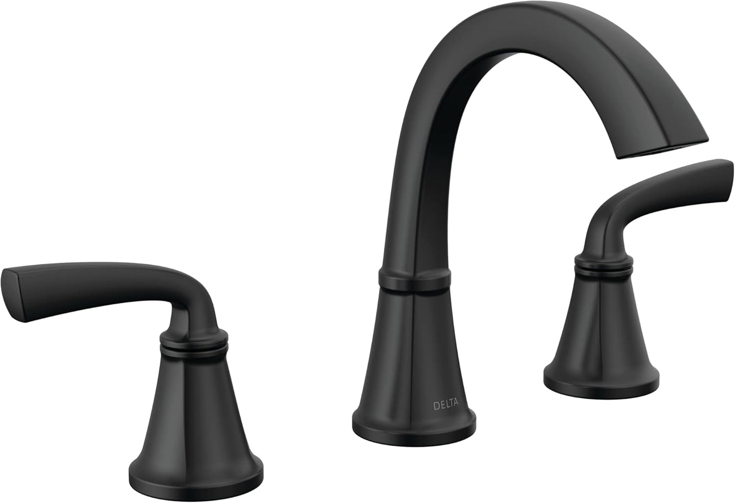 Delta Geist Matte Black Bathroom Faucet for Stylish Vanities