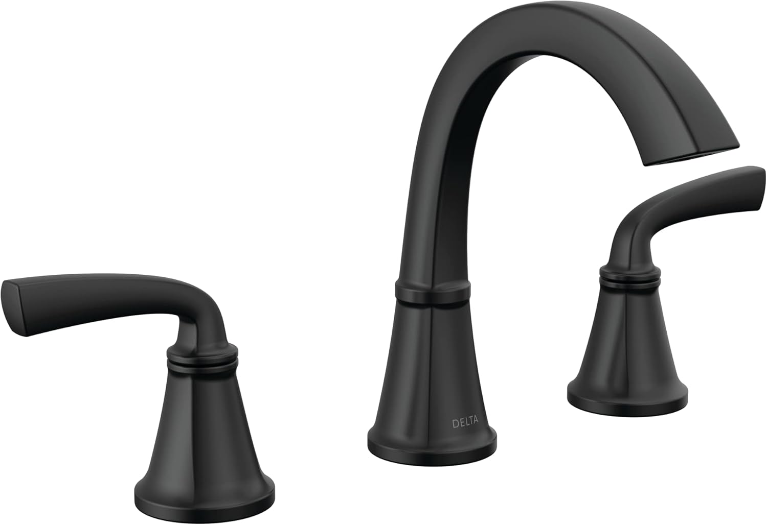 Delta Geist Matte Black Bathroom Faucet for Stylish Vanities