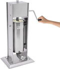 5L Stainless Steel Churro Maker - 4 Nozzles for Perfect Churros!
