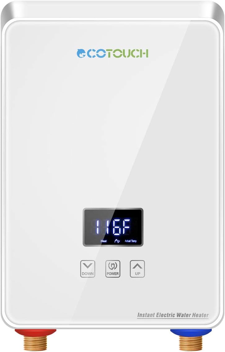 ECOTOUCH 5.5kw Tankless Water Heater - Instant Hot Water