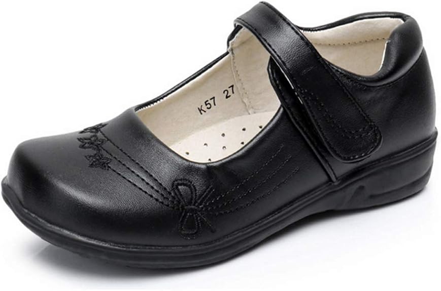 Akk Girl's Mary Jane School Uniform Shoes for All Ages