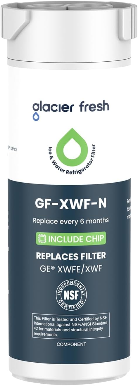 GLACIER FRESH Water Filter Replacement for GE XWFE Models
