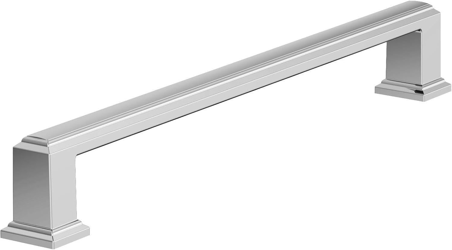 Polished Chrome Appliance Pull for Stylish Home Enhancements