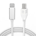 Lightning to MIDI Cable for iPhone/iPad - Plug-and-Play MIDI