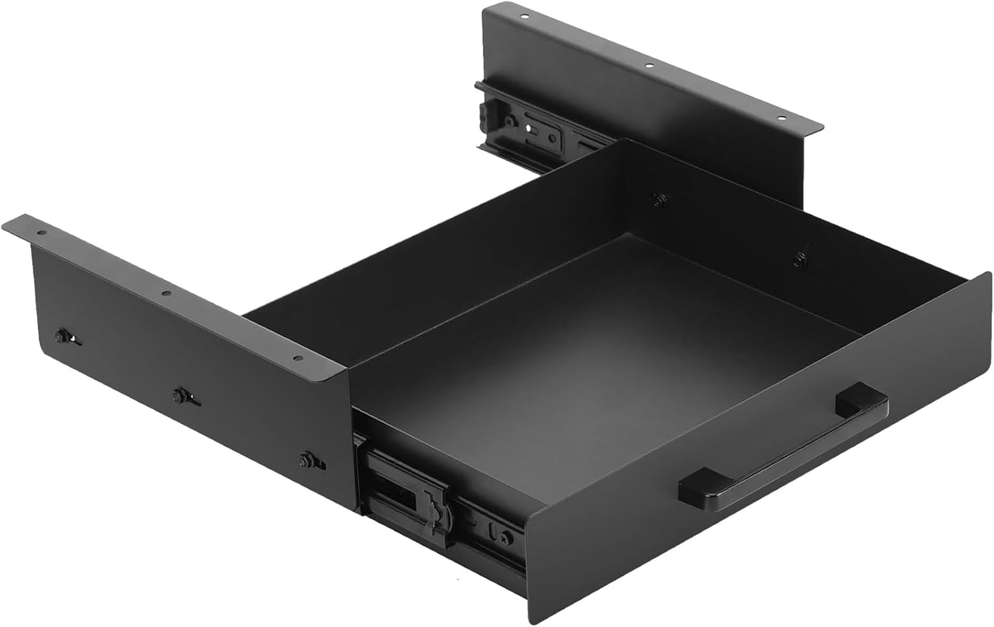 Maximize Space with 13 Under Desk Drawer - Black