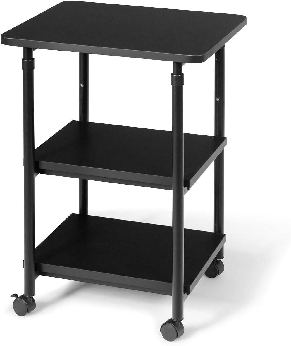 Tangkula 3-Tier Printer Stand - Mobile Storage Solution