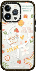 CASETiFY Impact Case for iPhone 13 Pro - Clear Black Protective Case