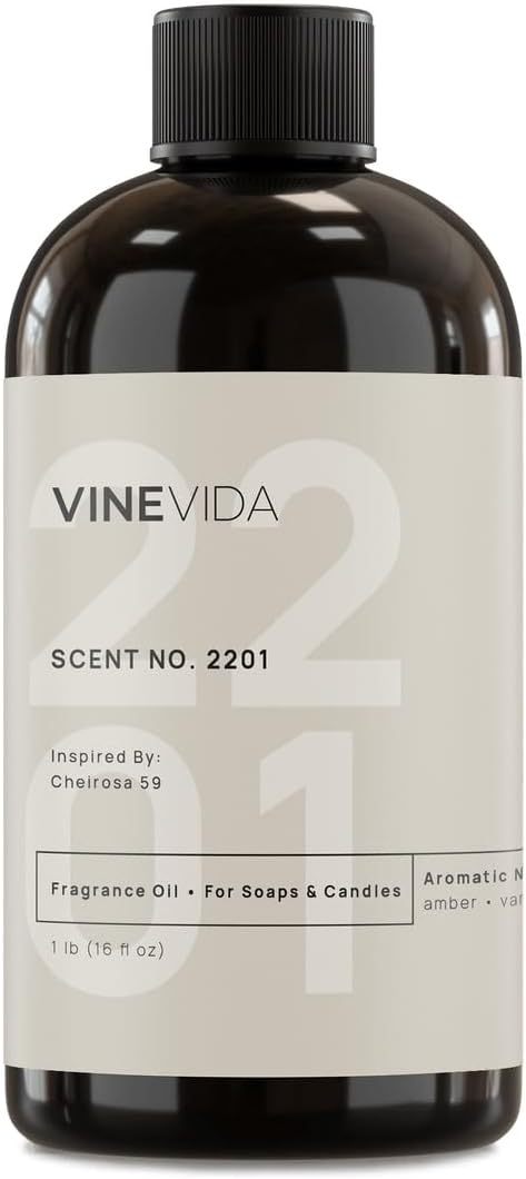 VINEVIDA Scent No.2201 Fragrance Oil for Candle Making 16oz