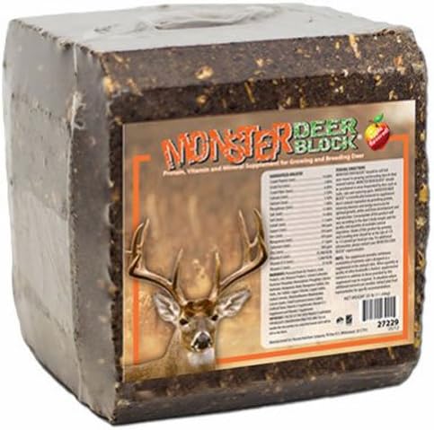 RIDLEY 41251 25LB Monster Deer Block for Optimal Nutrition