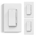 Digital Slide Dimmer Light Switch - Smooth Fade, Borderless Matte
