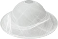 Antique Glass Lamp Shade for Floor Lamp 12 in - Alabaster Replacement