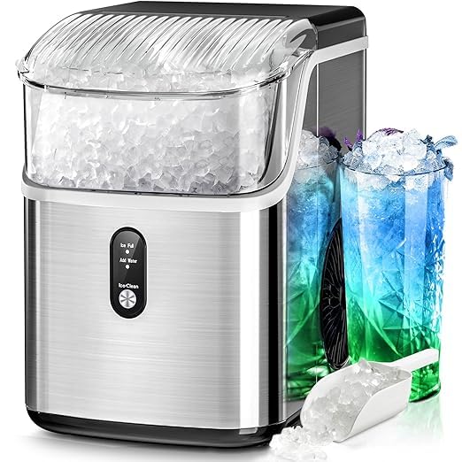 Nugget Ice Maker Countertop for Home & Office - 35Lbs/24H