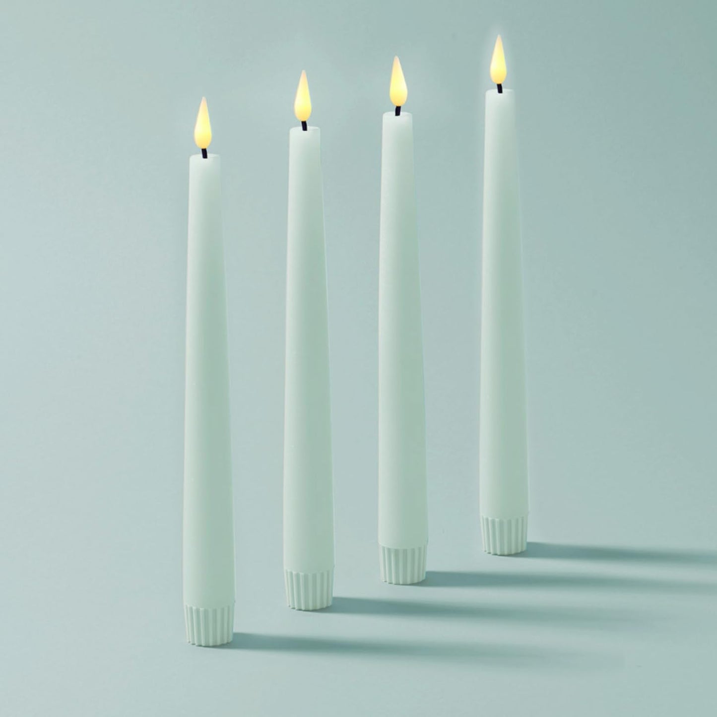 LampLust Flameless Taper Candles with Remote for Elegant Decor