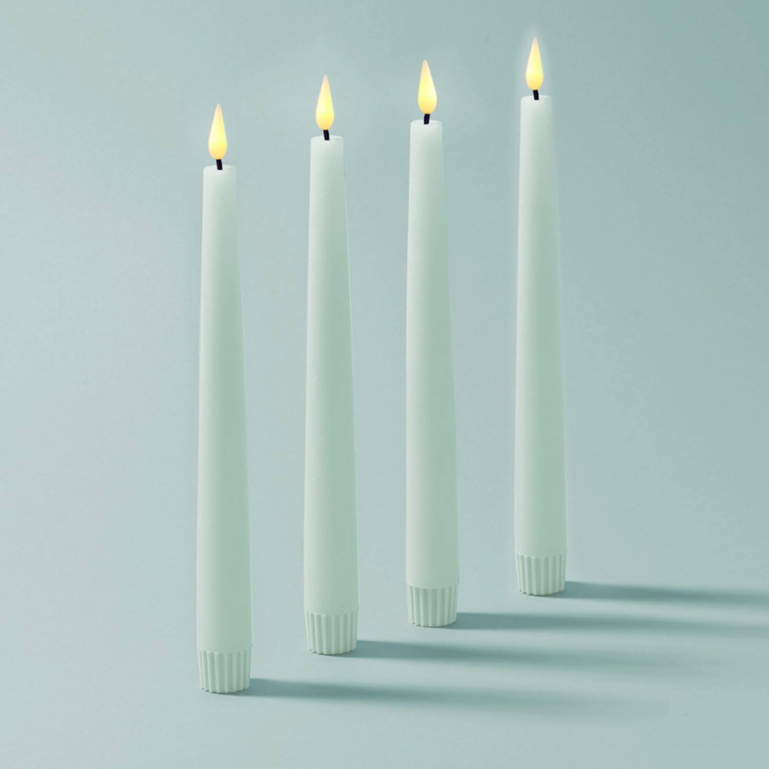 LampLust Flameless Taper Candles with Remote for Elegant Decor