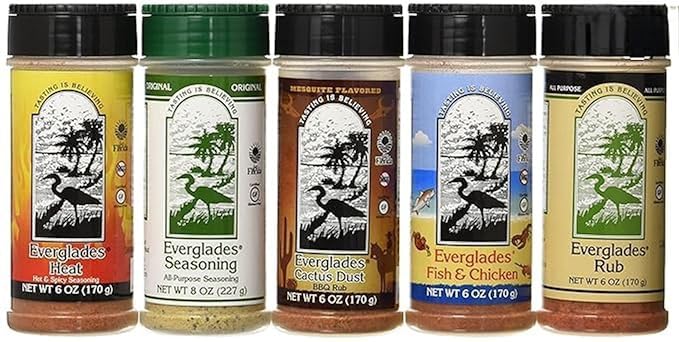 Everglades Seasoning Sampler Pack for Bold BBQ Flavors