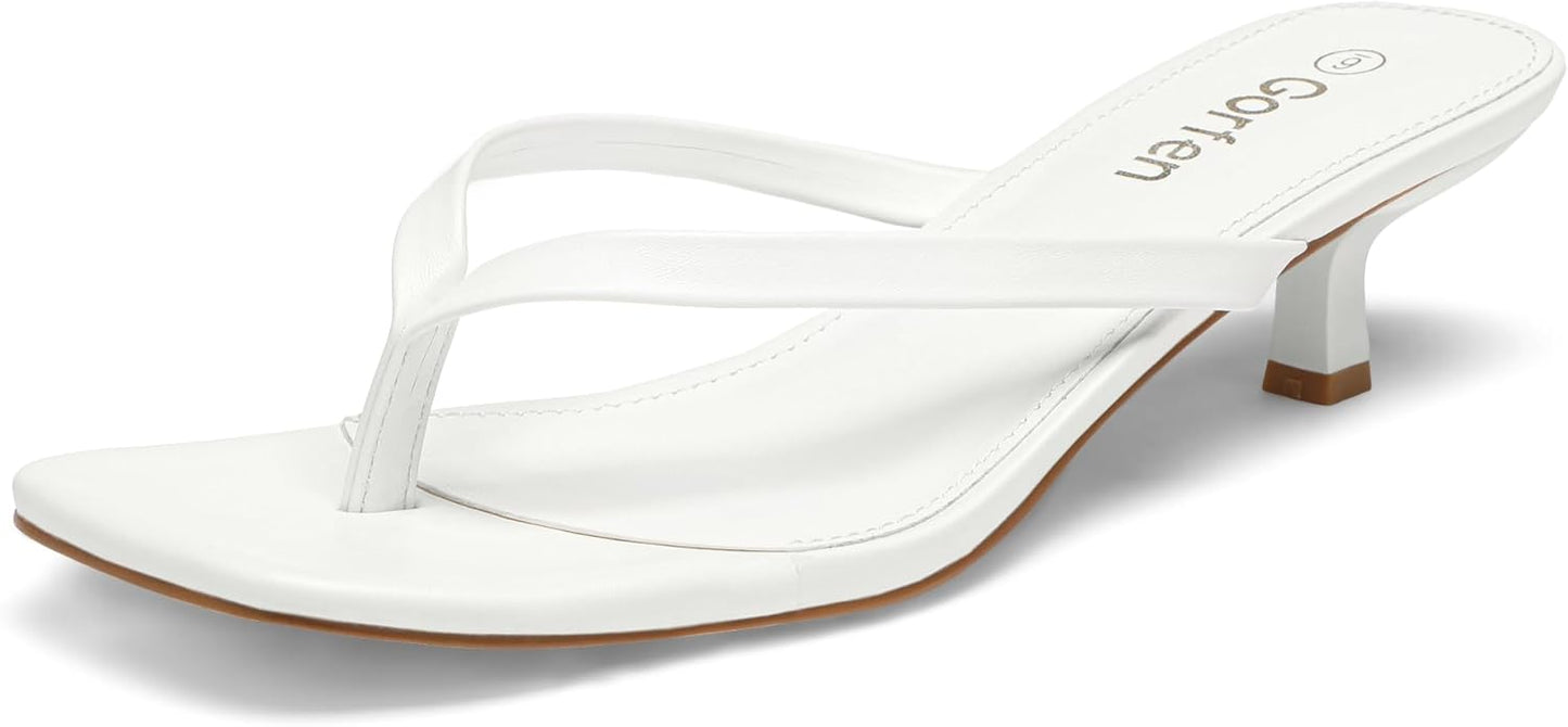 Elegant Women's Kitten Heel Sandals for Stylish Comfort