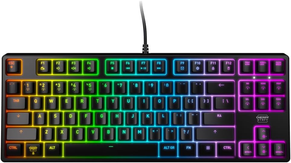 Wireless TKL Gaming Keyboard | Anti-Ghosting RGB Illumination