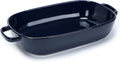 6 Quart Large Rectangular Baking Dish 16x11 in - Ceramic Casserole Pan
