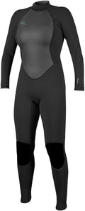 O'Neill Women's Reactor-2 3/2mm Back Zip Full Wetsuit for Water Sports