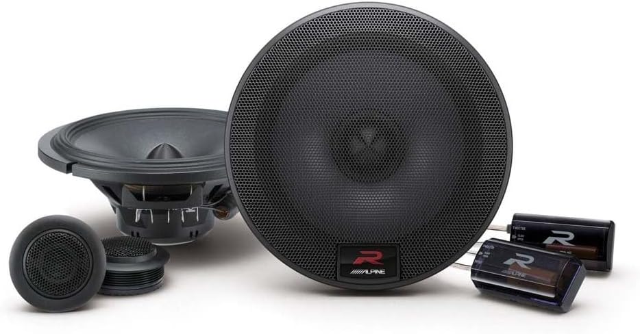 Alpine R-S65C.2 6.5 Inch Component Speakers for Superior Sound
