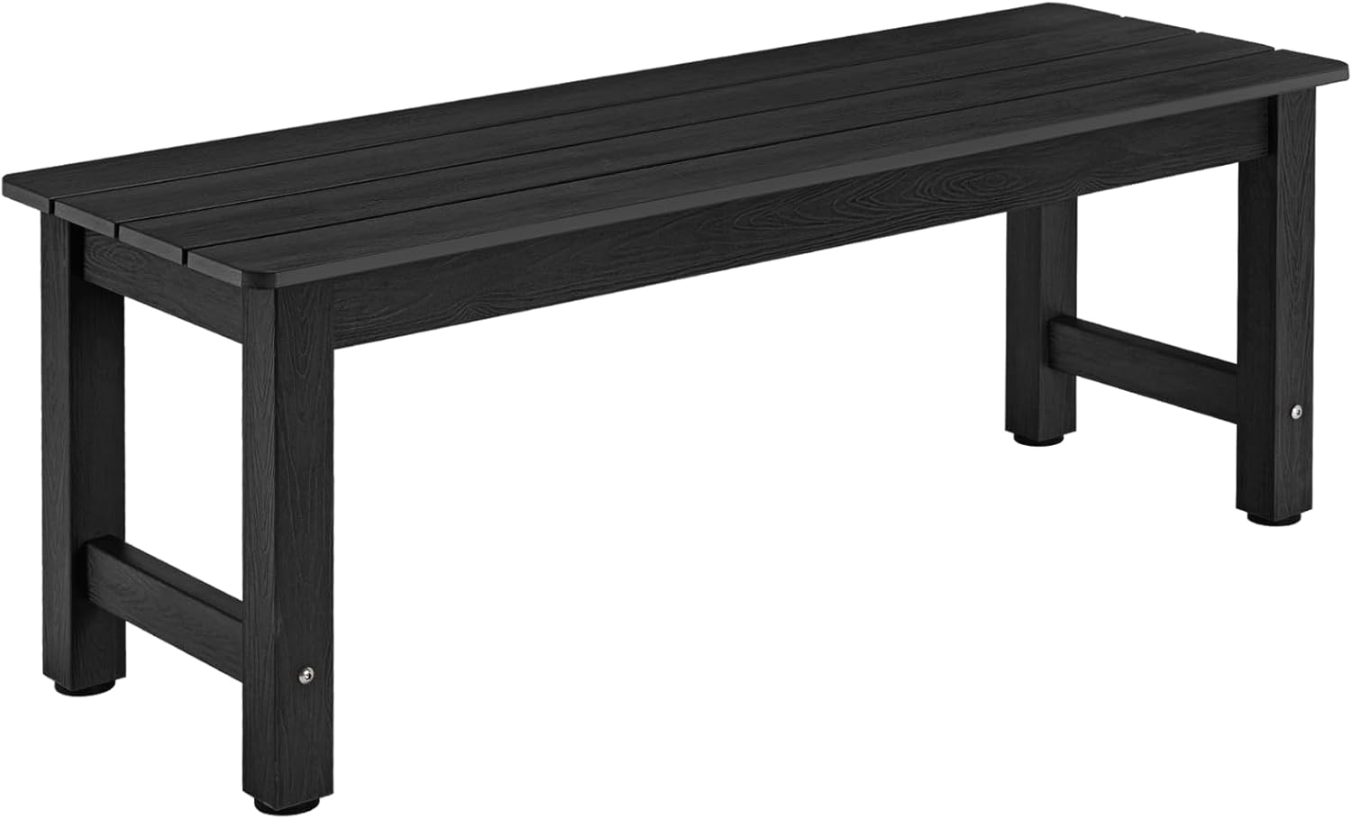 ONBRILL Outdoor Bench for 2, All-Weather Poly Lumber Design