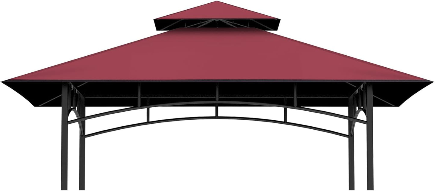 COVBOARD Grill Gazebo Replacement Top for Model L-GG001PST-F