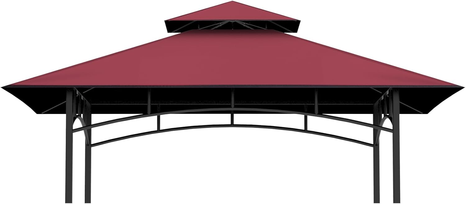 COVBOARD Grill Gazebo Replacement Top for Model L-GG001PST-F
