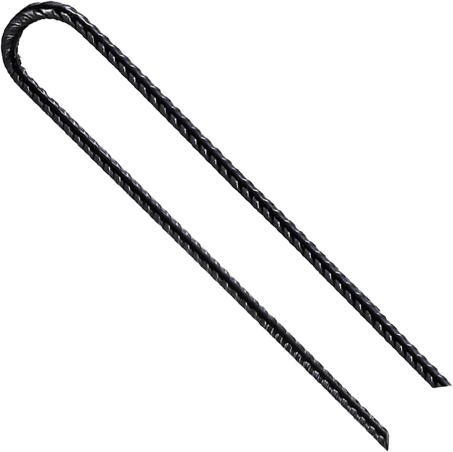 Rebar Stakes U/J Hook Extra Heavy Duty for Garden and Tent Use