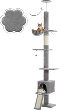 Floor to Ceiling Cat Tree 83-108 in Adjustable - Tall Cat Tower