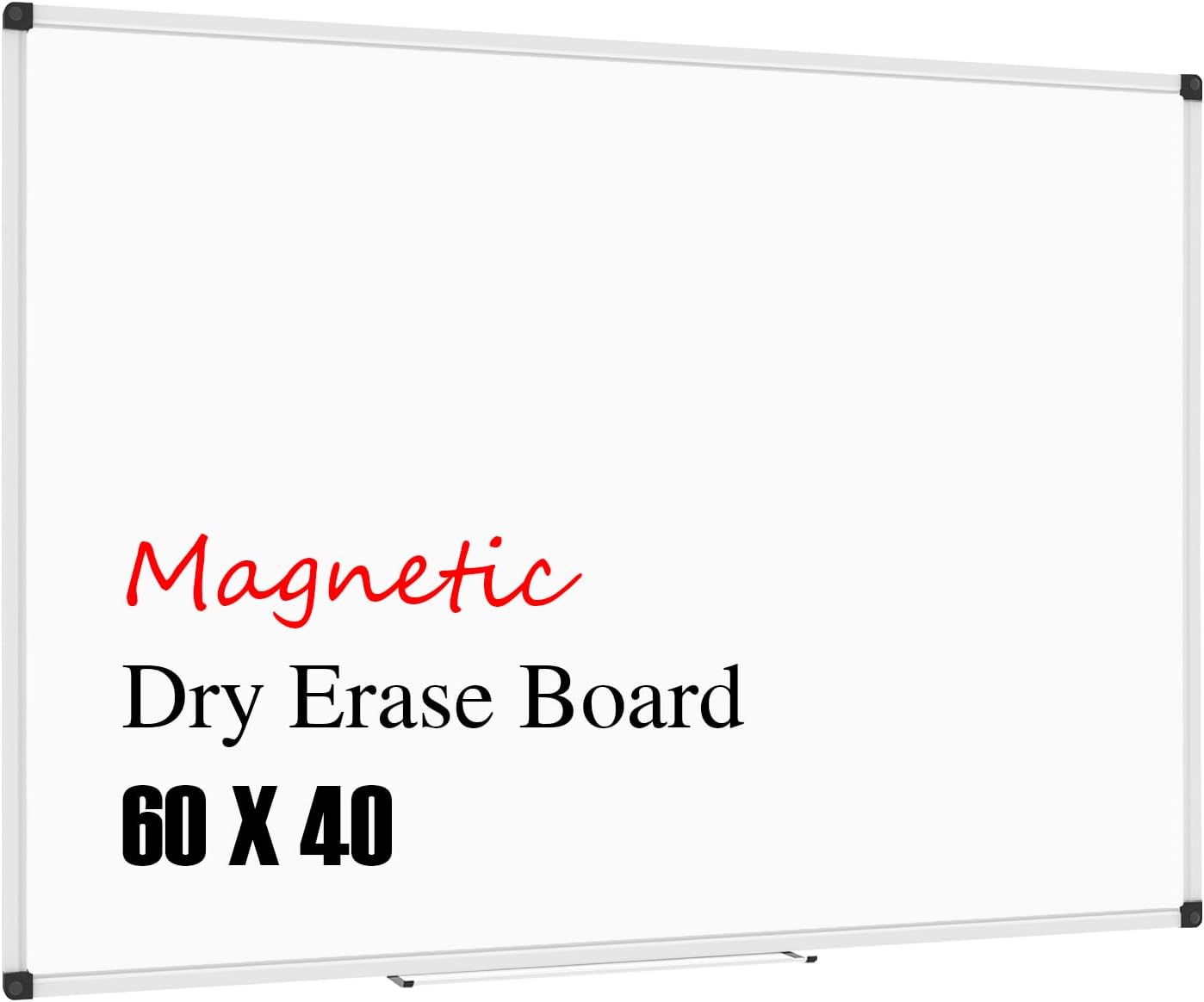 XBoard Large Magnetic Whiteboard 60 x 40 Inch for Office Use