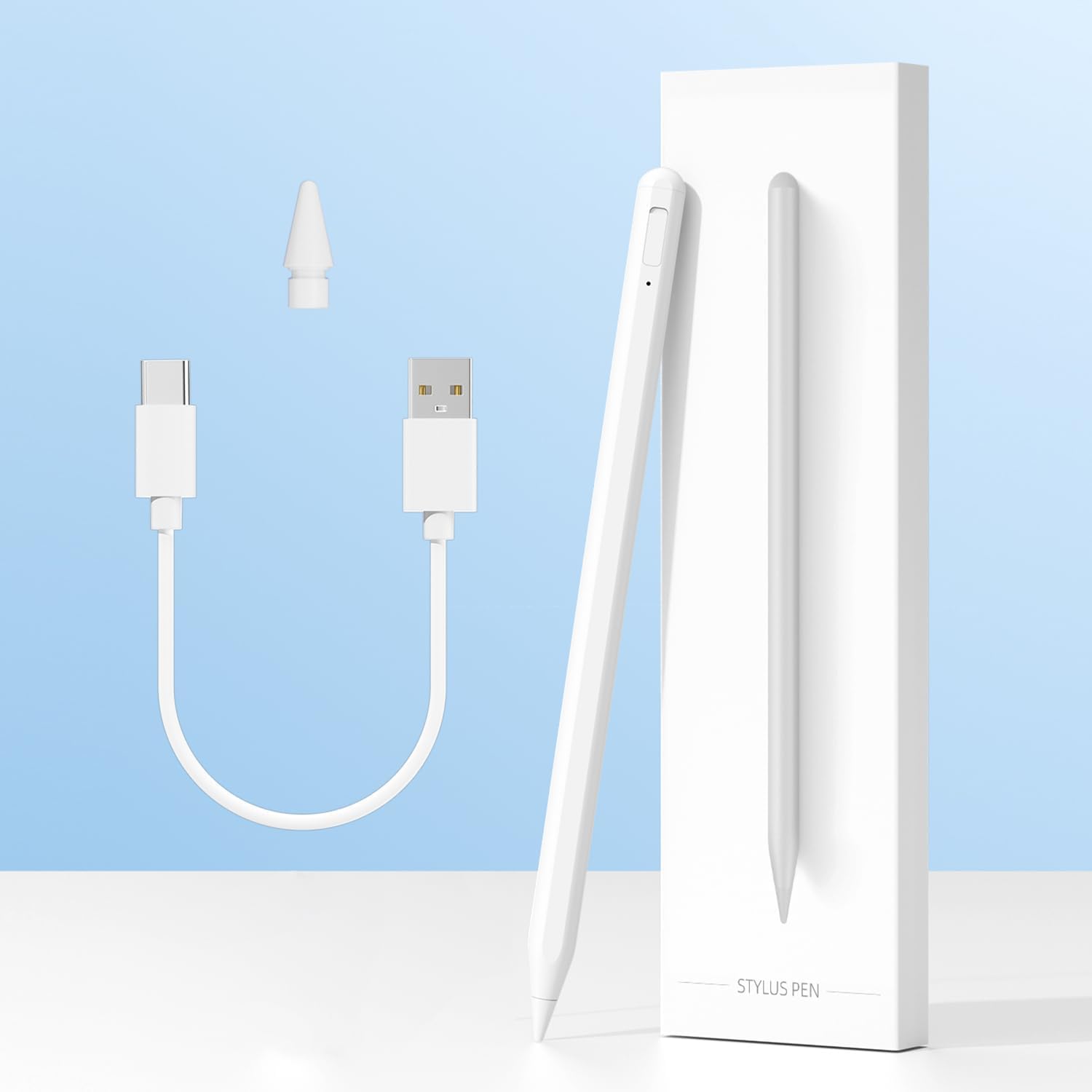 NuoirJG Fast-Charge Stylus for iPad Pro & Air - Palm Resistant