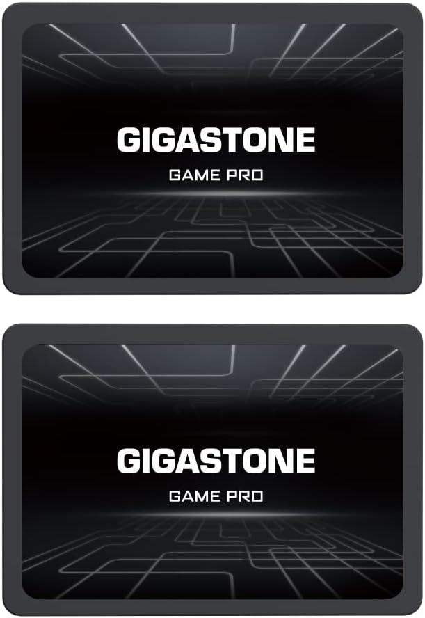Gigastone SATA SSD 256GB 2-Pack for Fast Laptop Upgrades