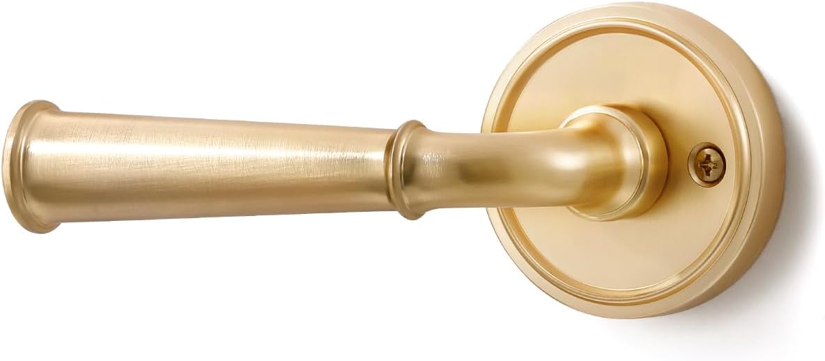 Gold Passage Door Handles by MRML - Elegant Design